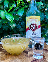 Geleia de Cachaça 51